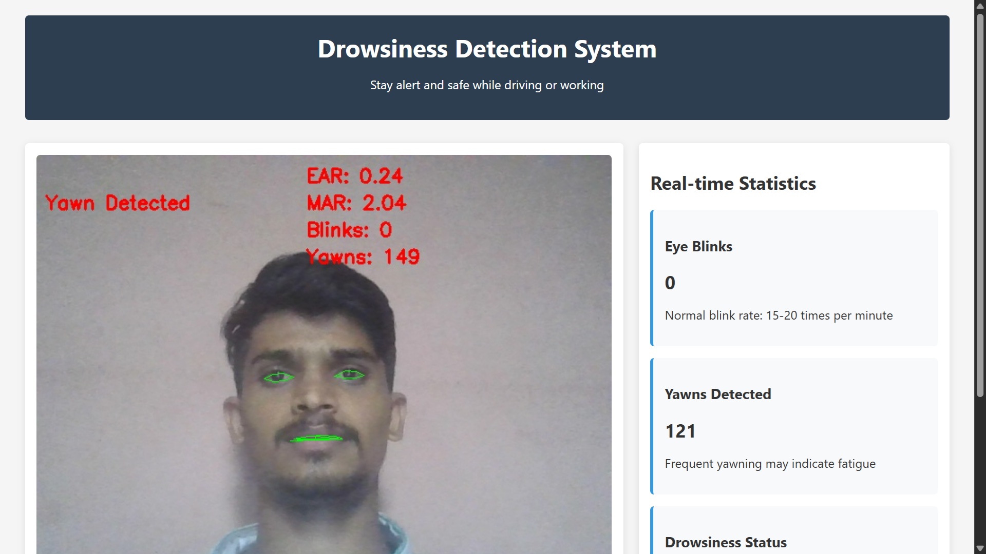 Drowsiness Detection System